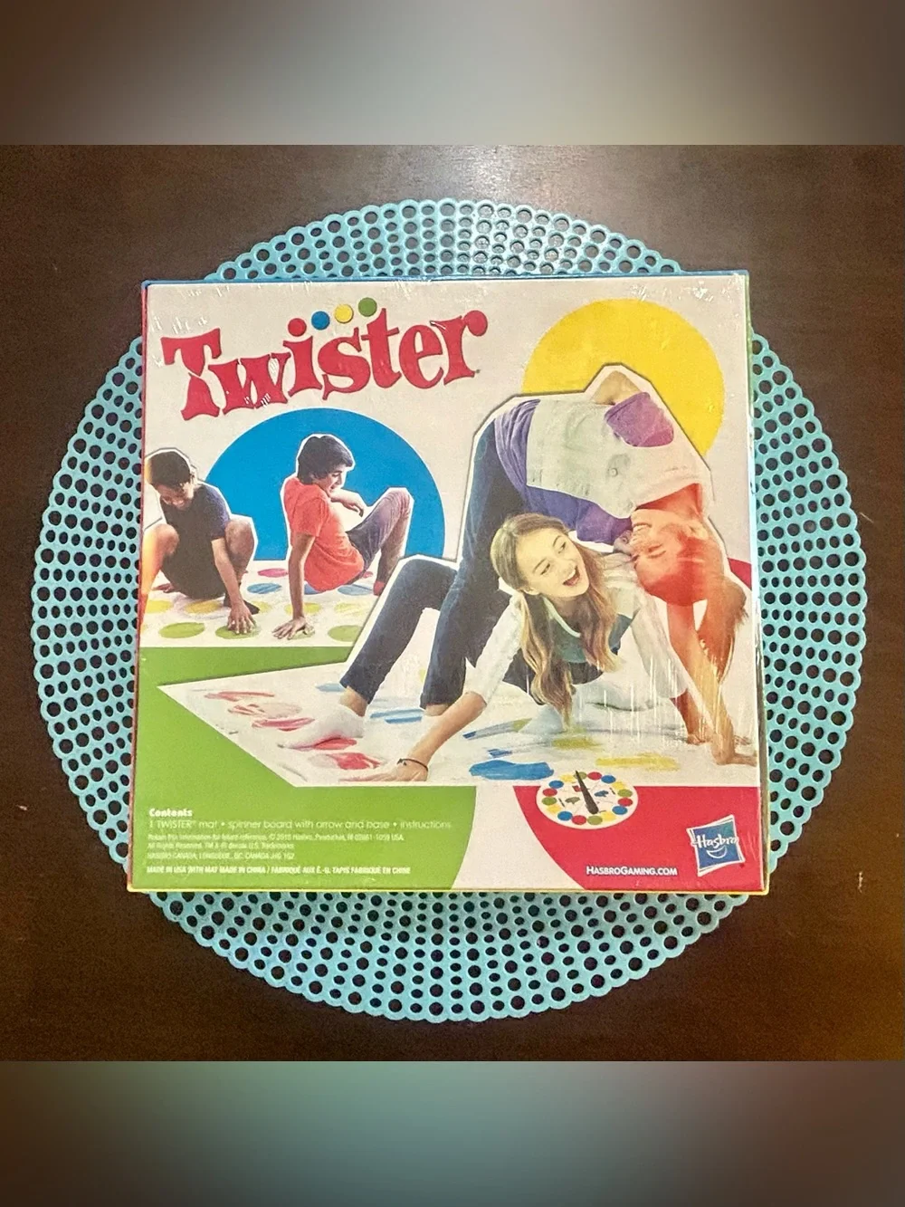 Twister Classic Board Game - Colorful Party Game; New